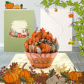 Festive Fall Pumpkin Pop-Up Card