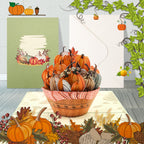 Festive Fall Pumpkin Pop-Up Card