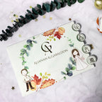 Cute Couple Fall Wedding Invitations | Interactive Pull-Out Sliding Card