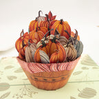 Festive Fall Pumpkin Pop-Up Card