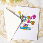 3D Pop-Up Birthday Card with Customizable Number – Handmade Gift Box Greeting Card