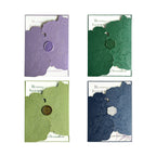 Personalized Laser Cut Gatefold Wedding Invitations with Wax Seal