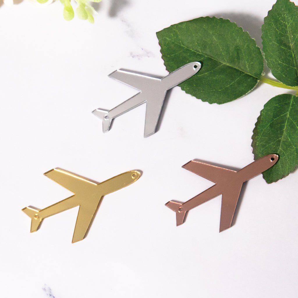 Travel-Themed Wedding Invitation Set – Passport Style with Boarding Pass & Airplane Charm