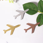 Travel-Themed Wedding Invitation Set – Passport Style with Boarding Pass & Airplane Charm
